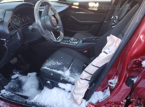 3MVDMBCM7PM544386 2023 MAZDA CX-30 Burgundy Вид салону спереду