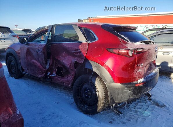 3MVDMBCM7PM544386 2023 MAZDA CX-30 Burgundy Задня ліва чверть