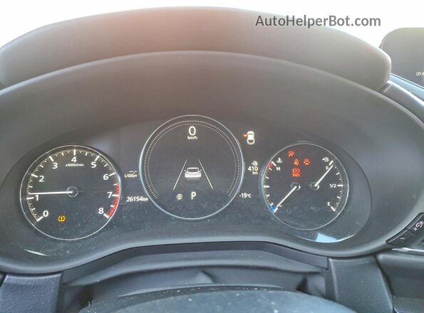 3MVDMBCM7PM544386 2023 MAZDA CX-30 Burgundy Вид щитка приладів