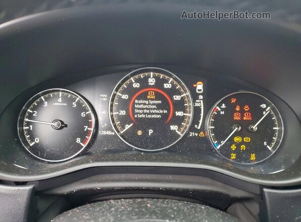 3MVDMBCM9SM763195 2025 MAZDA CX-30 Gray ხელსაწყოთა პანელის ხედი