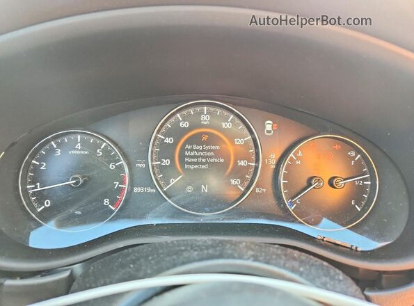 3MVDMBDL1MM303621 2021 MAZDA CX-30 Black Instrument cluster view