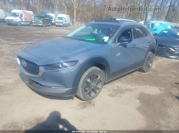 3MVDMBEY5MM240792 2021 MAZDA CX-30 Gray Передня ліва чверть