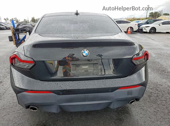 3MW23CM00N8C66186 2022 BMW 2 SERIES Black Հետևի տեսք