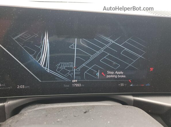 3MW33CM00R8D86306 2024 BMW 2 SERIES White Vista del cuadro de instrumentos