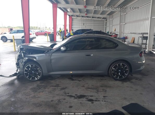 3MW33CM02T8G10313 2026 BMW 2 SERIES Gray Vista interior de 360 grados