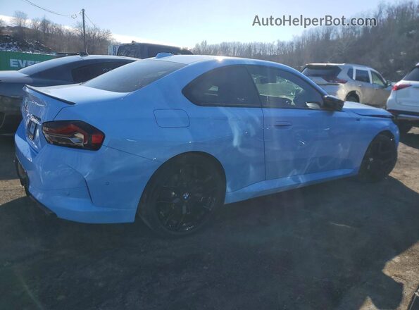 3MW43CM05T8F99702 2026 BMW M2 Blue Հետևի աջ