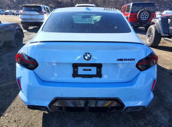 3MW43CM05T8F99702 2026 BMW M2 Blue Հետևի տեսք
