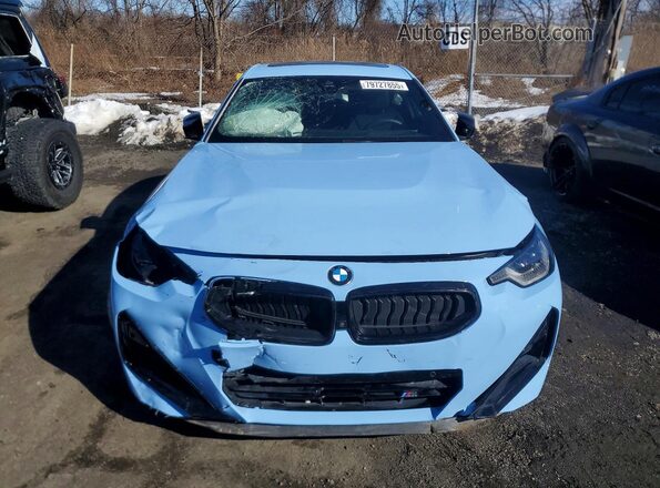 3MW43CM05T8F99702 2026 BMW M2 Blue Դիմացի տեսք
