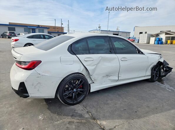 3MW49FF00P8D47231 2023 BMW M3 White უკანა მარჯვენა