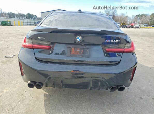 3MW49FF01R8E19945 2024 BMW M3 Black Vista trasera