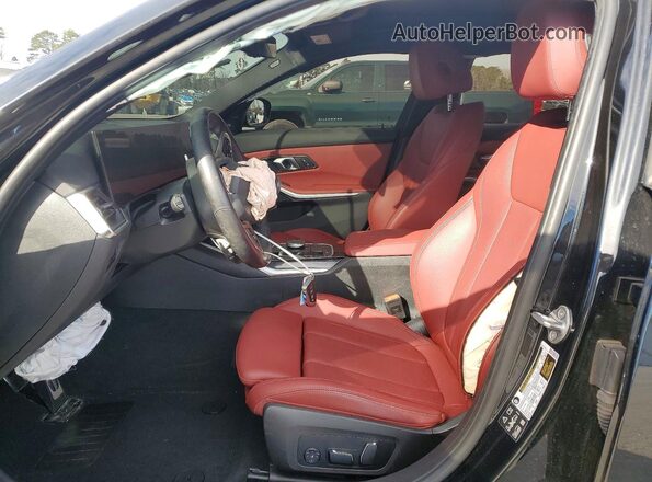 3MW49FF01R8E19945 2024 BMW M3 Black Vista interior delantera
