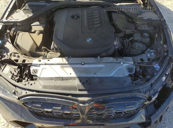 3MW49FS00P8D27454 2023 BMW M3 Gray Սալոնի հետևի տեսք