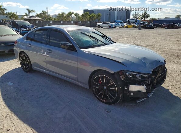 3MW49FS00R8E78054 2024 BMW M3 Teal Delantero derecho