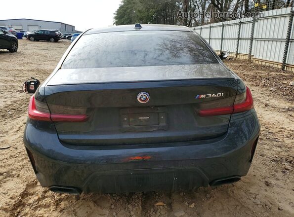 3MW49FS01P8D04510 2023 BMW M3 Black უკანა ხედი