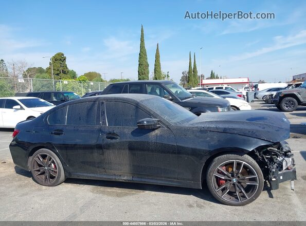 3MW49FS01R8E08188 2024 BMW M3 Black Widok wnętrza 360 stopni