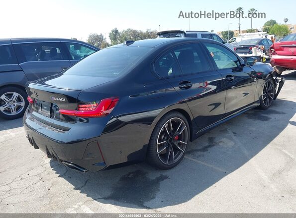 3MW49FS06P8C90071 2023 BMW M3 Черный Задняя правая четверть