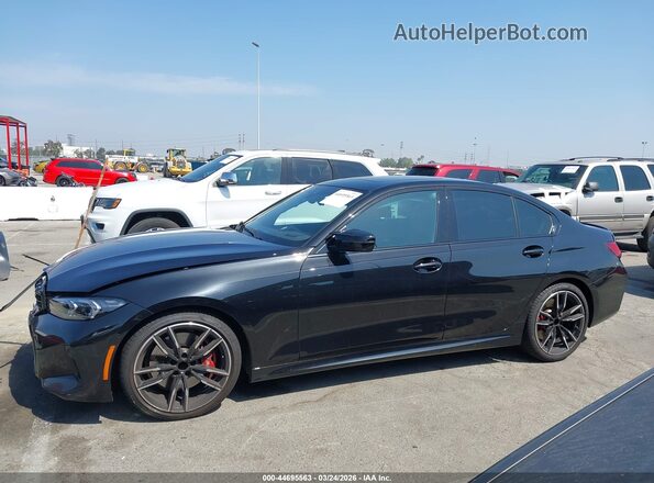 3MW49FS06P8C90071 2023 BMW M3 Черный Панорамный вид салона 360°