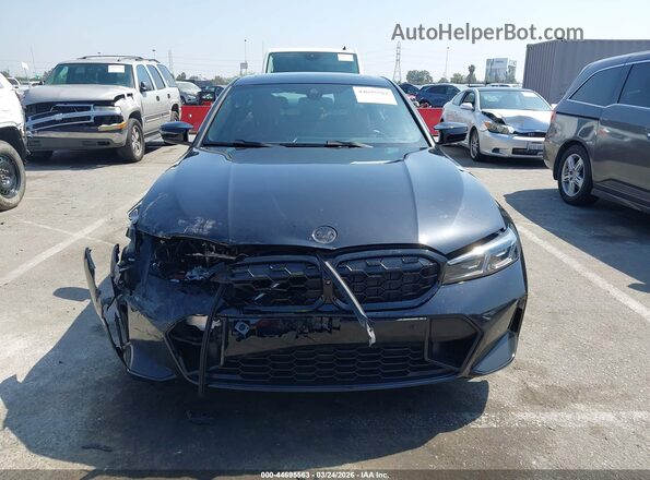 3MW49FS06P8C90071 2023 BMW M3 Черный Вид щитка приборов