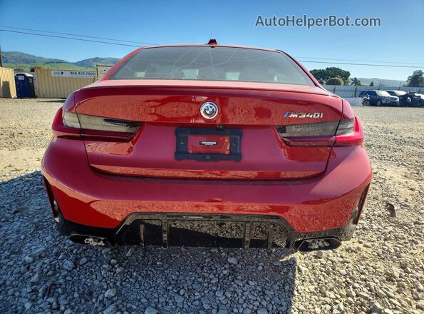 3MW49FS06P8D32125 2023 BMW M3 Red Vista trasera