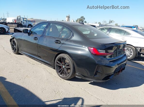 3MW49FS06R8E21891 2024 BMW M3 Black Задня ліва чверть