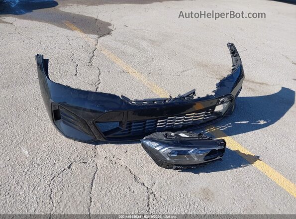 3MW49FS06R8E21891 2024 BMW M3 Black Вид щитка приладів