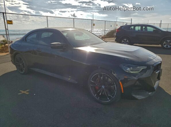 3MW53CM02N8C78644 2022 BMW M2 Black წინა მარჯვენა
