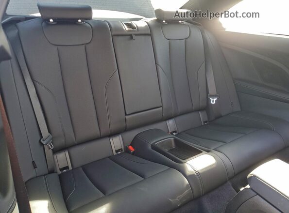 3MW53CM02N8C78644 2022 BMW M2 Black უკანა სავარძლების ხედი