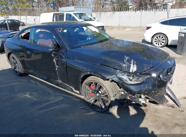 3MW53CM03P8D50700 2023 BMW M2 Black Front view