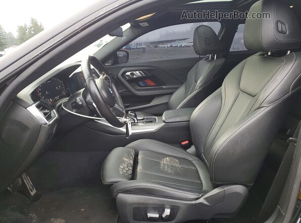 3MW53CM06N8C49132 2022 BMW M2 Black Widok wnętrza z przodu