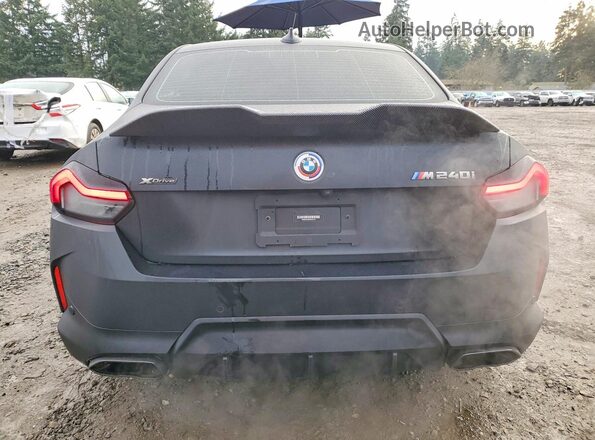 3MW53CM06N8C49132 2022 BMW M2 Black Widok z tyłu