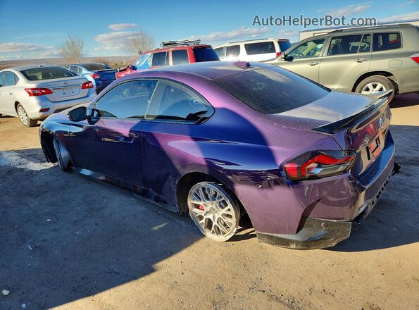 3MW53CM0XP8D23509 2023 BMW M2 Purple Tył lewy