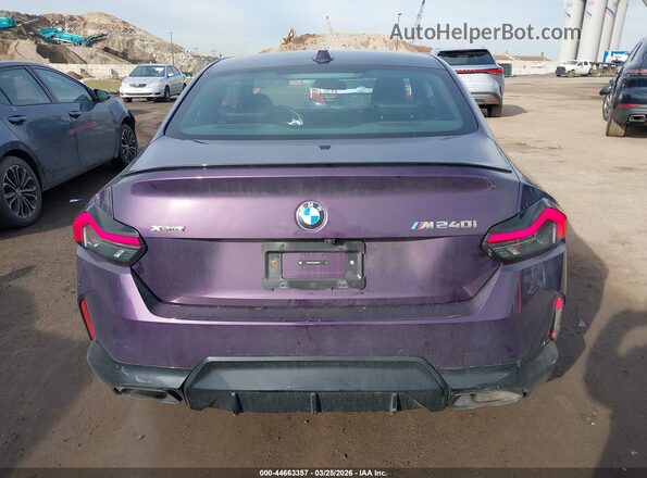 3MW53CM0XP8D70278 2023 BMW M2 Purple 