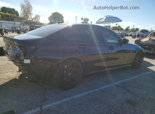 3MW59FT06S8F33681 2025 BMW M3 Черный Задняя правая четверть