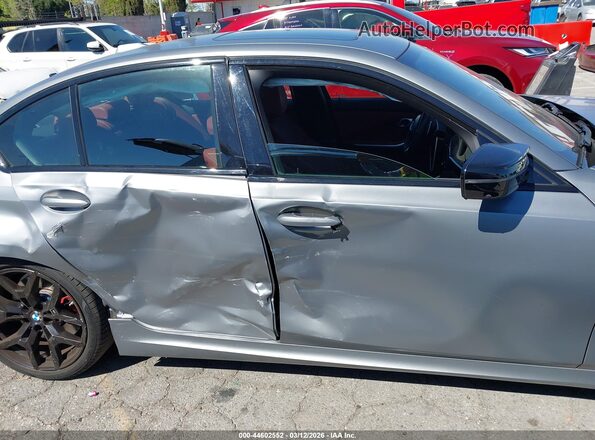 3MW59FT09S8E91569 2025 BMW M3 Gray Widok wnętrza z tyłu