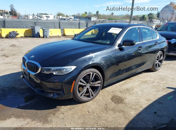 3MW5R1J00M8C06136 2021 BMW 3 SERIES Black Front left