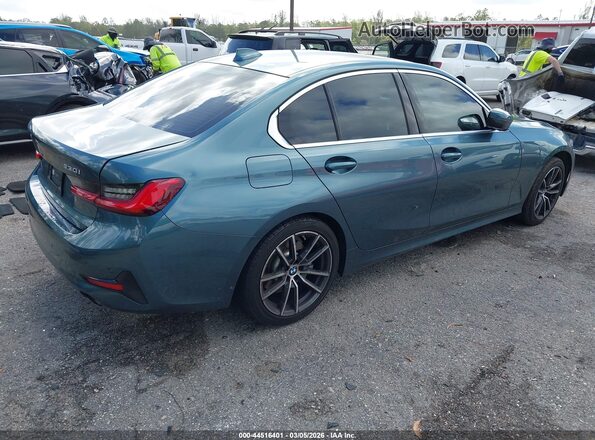 3MW5R1J01M8B73258 2021 BMW 7 SERIES Teal უკანა მარჯვენა