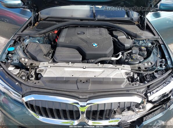 3MW5R1J01M8B73258 2021 BMW 7 SERIES Teal უკანა ხედი