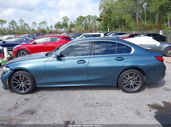 3MW5R1J01M8B73258 2021 BMW 7 SERIES Teal სალონის 360-გრადუსიანი ხედი
