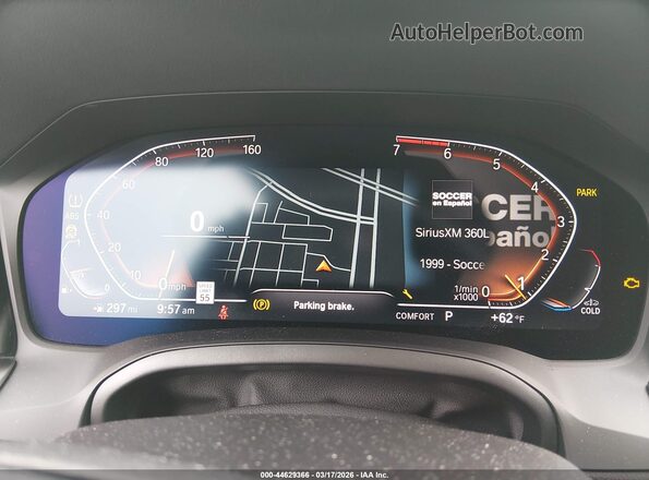 3MW5R1J04M8B92435 2021 BMW 7 SERIES Gray უკანა სავარძლების ხედი