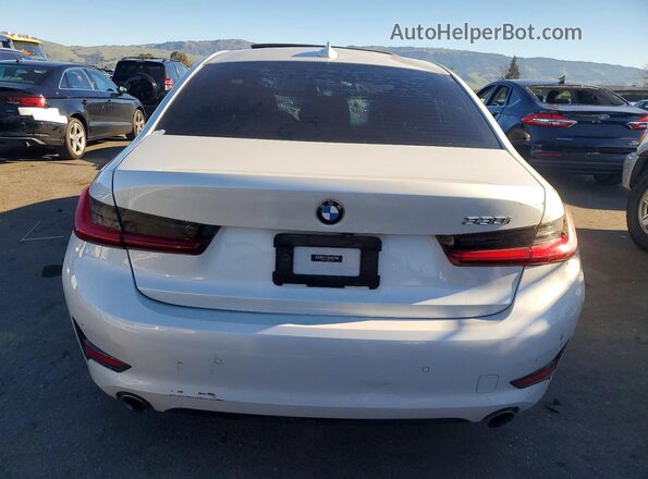 3MW5R1J07M8B84619 2021 BMW 3 SERIES White უკანა ხედი