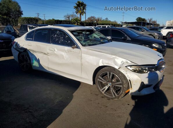 3MW5R1J07M8B84619 2021 BMW 3 SERIES White წინა მარჯვენა