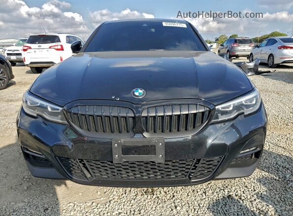 3MW5R1J07M8C21250 2021 BMW 3 SERIES Black Front view