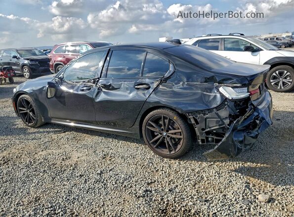 3MW5R1J07M8C21250 2021 BMW 3 SERIES Black Rear left