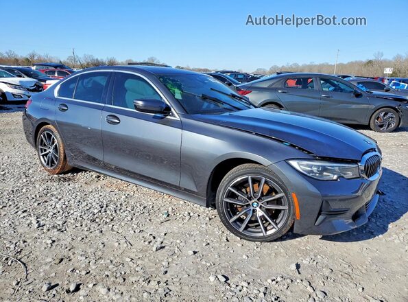3MW5R1J0XM8C17502 2021 BMW 3 SERIES Charcoal Առջևի աջ
