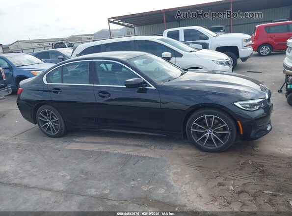 3MW5R1J59K8B01152 2019 BMW 3 SERIES Black Widok wnętrza z tyłu