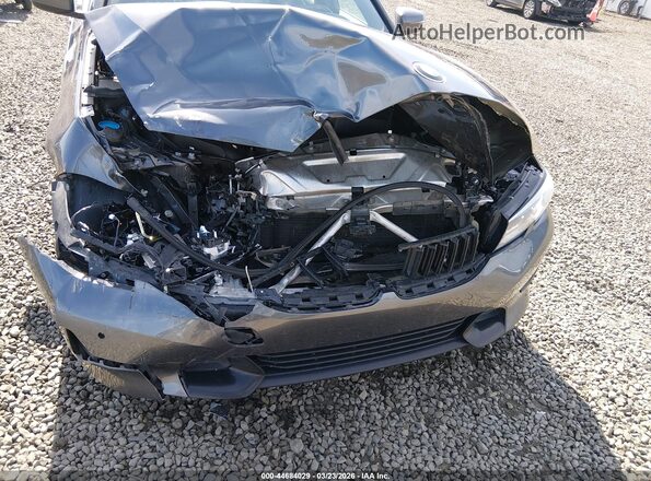 3MW5R7J01M8B74610 2021 BMW 3 SERIES Gray წინა ხედი
