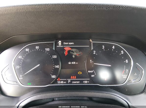 3MW5R7J01M8B74610 2021 BMW 3 SERIES Gray უკანა სავარძლების ხედი