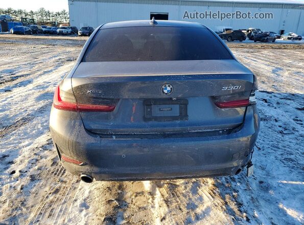 3MW5R7J03L8B11703 2020 BMW 3 SERIES Gray Հետևի տեսք
