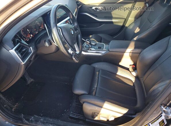 3MW5R7J03L8B11703 2020 BMW 3 SERIES Gray Սալոնի դիմացի տեսք