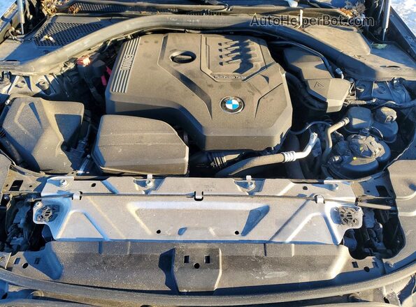 3MW5R7J03L8B11703 2020 BMW 3 SERIES Gray Սալոնի հետևի տեսք